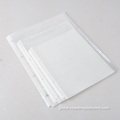 Single Archive File Bag Sheet Protectors A4 paper zipper envelope bag Sheet Protectors Supplier